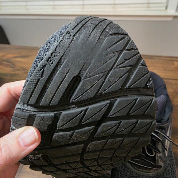 Brooks Adrenaline GTS 20 Men's 12.5 (2E Wide) Stability Running Shoes Black - Picture 3 of 4